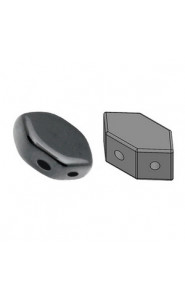 Paros par Puca® beads Jet hematite 23980-14400